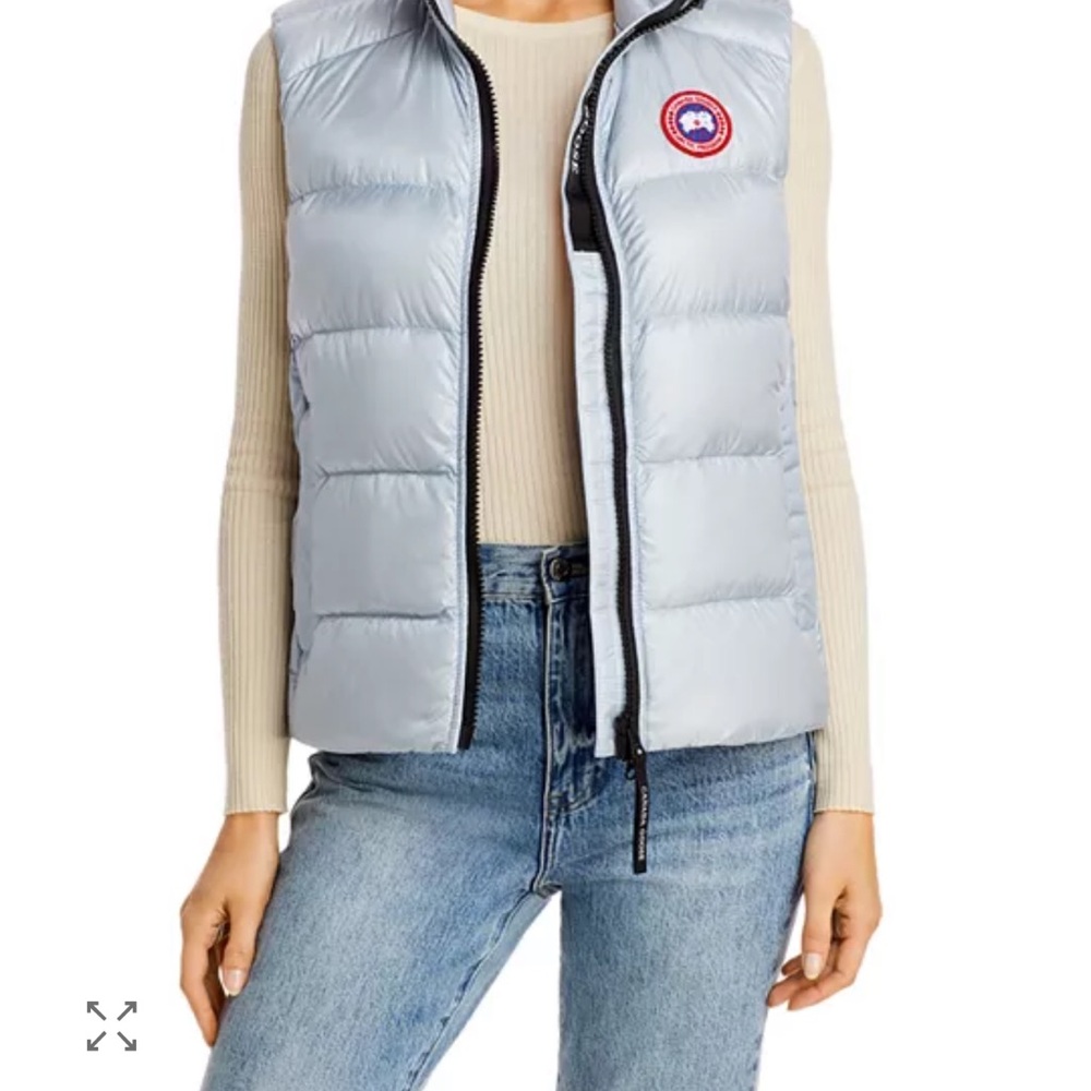 Canada Goose Light Blue Puffer Vest